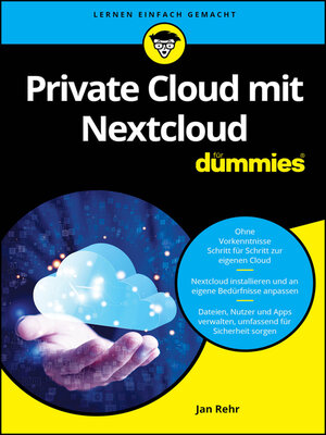 cover image of Private Cloud mit Nextcloud für Dummies